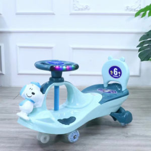 Magic Car Swing Car, Baby Car, Kids Car, Toy Car, Push Car, Ride On Car with Music, Blue